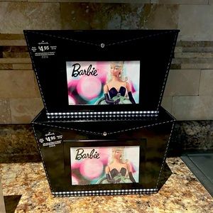 2 vintage Barbie photo boxes